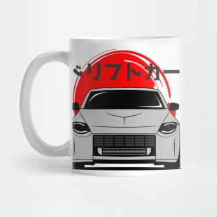 Front Silver Fairlady Z35 Mug